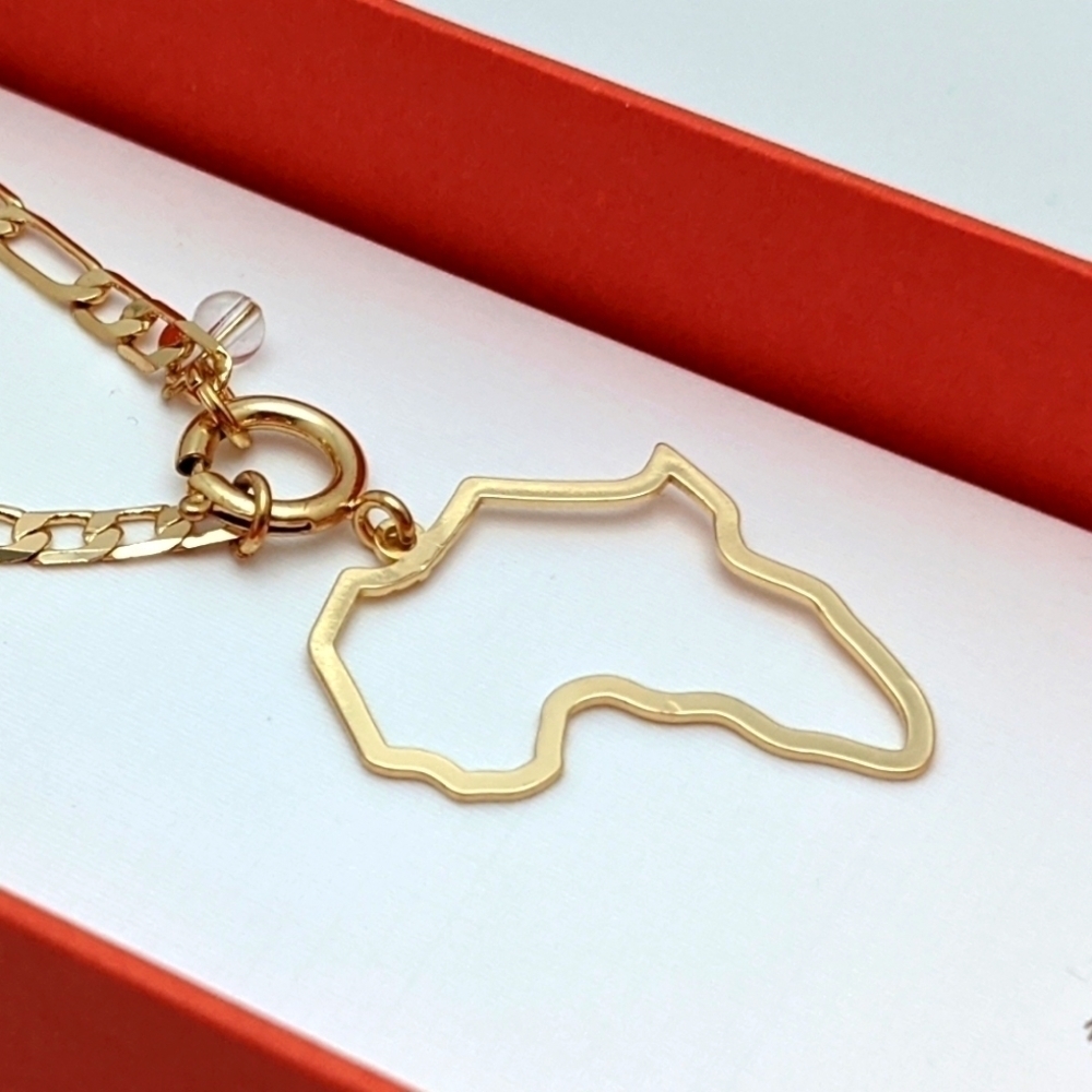 Bold Africa Charm Necklace